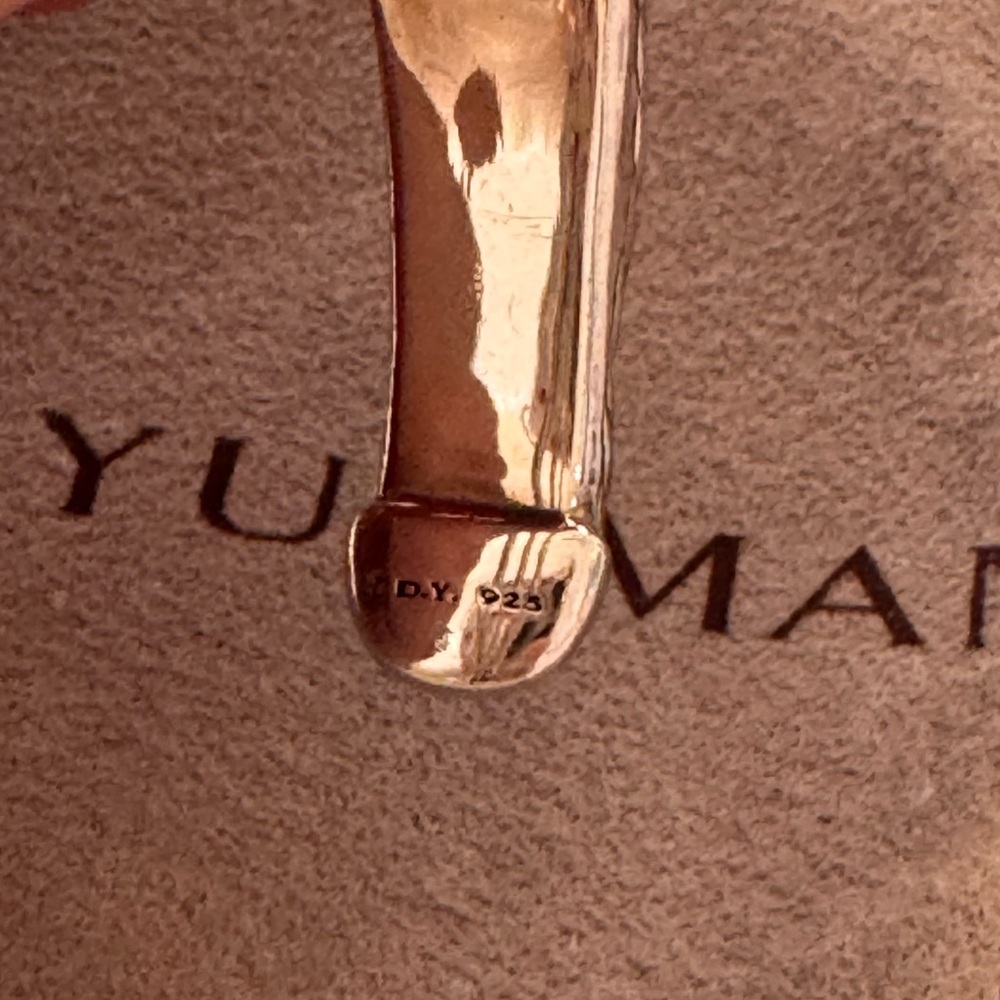 David Yurman Silver Cable Bracelet - Picture 6 of 6